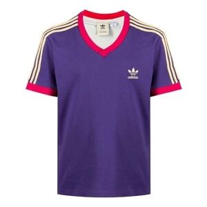 adidas x Wales Bonner 70s V-Neck Tee 'Unity Purple' GV1315